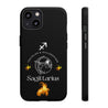 Sagittarius Cell Phone Cases - Tough - Black