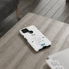 Cancer Cell Phone Cases - Tough - White