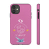 Cancer Cell Phone Cases - Tough - Pink