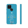Pisces Cell Phone Cases - Tough - Aqua