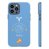 Aries Cell Phone Cases - Tough - Blue