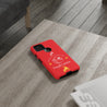 Sagittarius Cell Phone Cases - Tough - Red