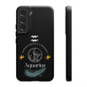 Aquarius Cell Phone Cases - Tough - Black