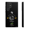 Virgo Cell Phone Cases - Tough - Black