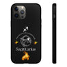 Sagittarius Cell Phone Cases - Tough - Black