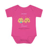 Gemini Baby Onesies Bodysuit - Pink - 5 coloros