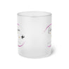 Libra Frosted Glass Mug