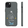 Scorpio Cell Phone Cases - Tough - Gray