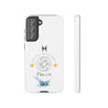 Pisces Cell Phone Cases - Tough - White