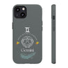 Gemini Cell Phone Cases - Tough - Gray