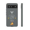 Aries Cell Phone Cases - Tough - Gray