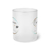 Capricorn Frosted Glass Mug