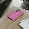 Cancer Cell Phone Cases - Tough - Pink
