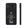 Pisces Cell Phone Cases - Tough - Black