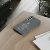 Gemini Cell Phone Cases - Tough - Gray