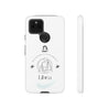 Libra Cell Phone Cases - Tough - White