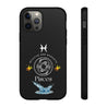 Pisces Cell Phone Cases - Tough - Black