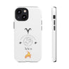 Aries Cell Phone Cases - Tough - White