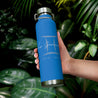 French Gemini Copper Vacuum Insulated Bottle, 22oz - Multiple Colors