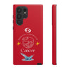Cancer Cell Phone Cases - Tough - Red