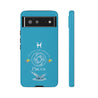 Pisces Cell Phone Cases - Tough - Aqua