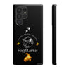 Sagittarius Cell Phone Cases - Tough - Black