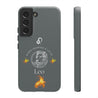 Leo Cell Phone Cases - Tough - Gray