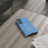 Aquarius Cell Phone Cases - Tough - Blue