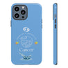 Cancer Cell Phone Cases - Tough - Blue