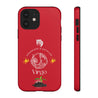 Virgo Cell Phone Cases - Tough - Red
