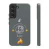 Leo Cell Phone Cases - Tough - Gray