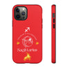 Sagittarius Cell Phone Cases - Tough - Red