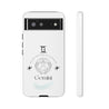 Gemini Cell Phone Cases - Tough - White