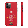 Virgo Cell Phone Cases - Tough - Red
