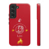 Leo Cell Phone Cases - Tough - Red
