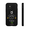 Taurus Cell Phone Cases - Tough - Black
