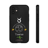 Taurus Cell Phone Cases - Tough - Black