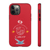 Cancer Cell Phone Cases - Tough - Red
