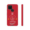 Aquarius Cell Phone Cases - Tough - Red