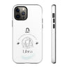 Libra Cell Phone Cases - Tough - White