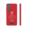 Taurus Cell Phone Cases - Tough - Red