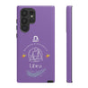 Libra Cell Phone Cases - Tough - Lavender