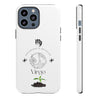 Virgo Cell Phone Cases - Tough - White