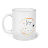 Virgo Frosted Glass Mug