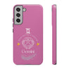 Gemini Cell Phone Cases - Tough - Pink