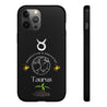 Taurus Cell Phone Cases - Tough - Black