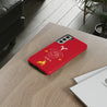 Aries Cell Phone Cases - Tough - Red
