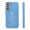 Gemini Cell Phone Cases - Tough - Blue