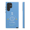 Gemini Cell Phone Cases - Tough - Blue
