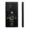 Virgo Cell Phone Cases - Tough - Black